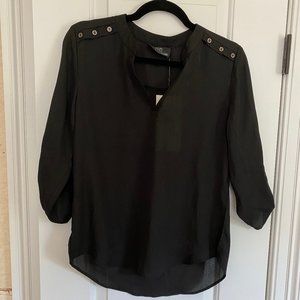 Vienna Couture Black Women's Top